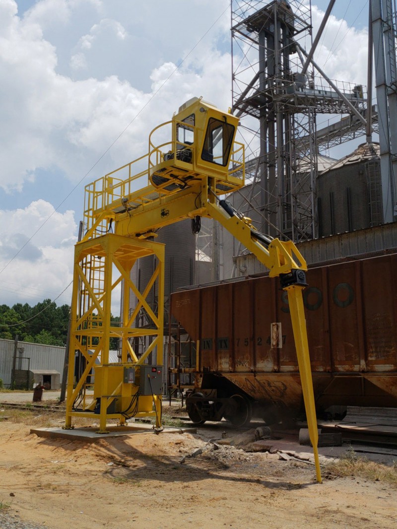 Hard Rail Car Unloaders Zeeland Farm Services Inc.